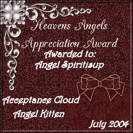 Acceptance Cloud Appreciation Award