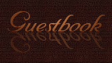 Thanks for signing my Guestbook