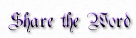 Share the Word