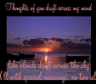 Thoughts Of You